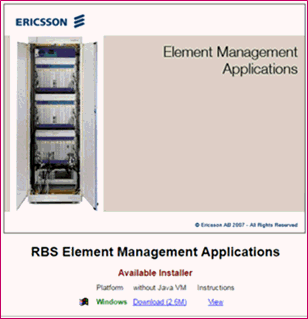 Ericsson Rbs Element Manager